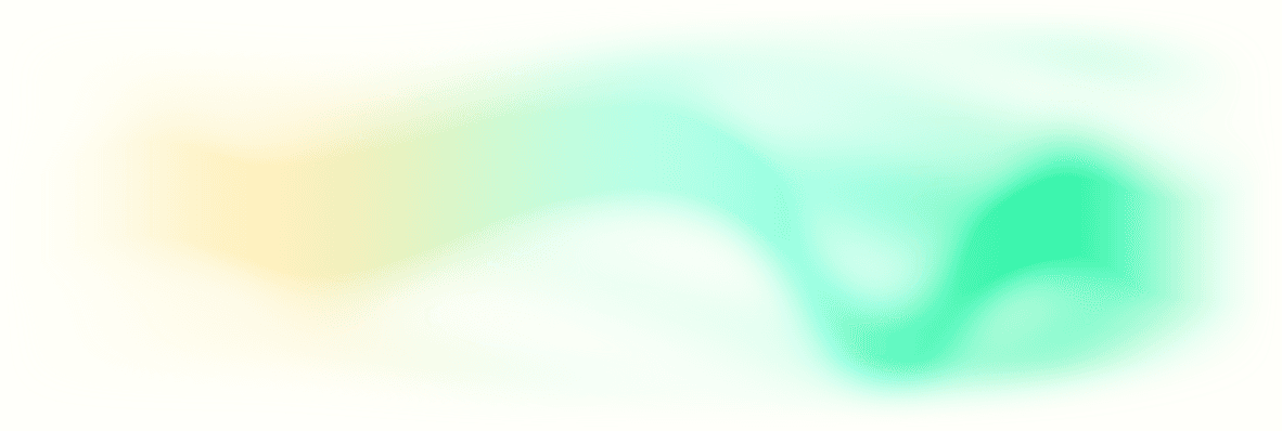 green wave slowly changing the shape